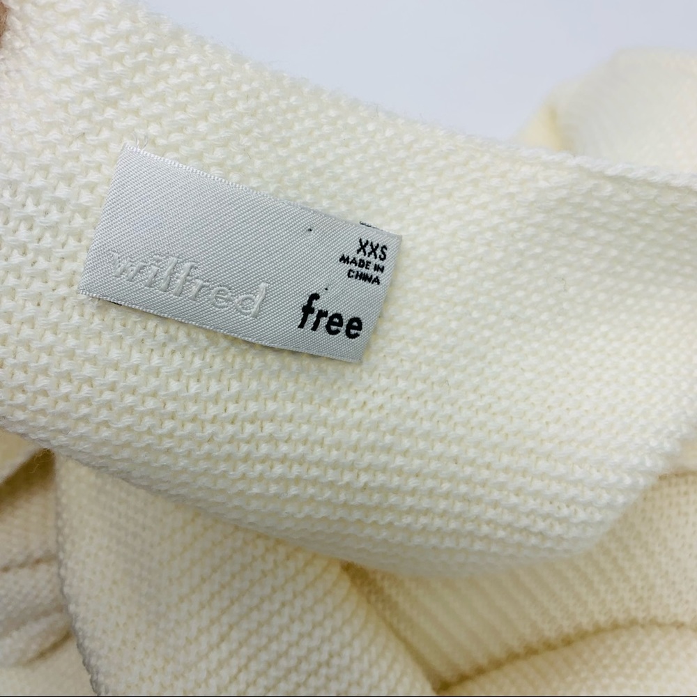 Aritzia Wilfred Free Wolter Sweater in Cream - Picture 8 of 12